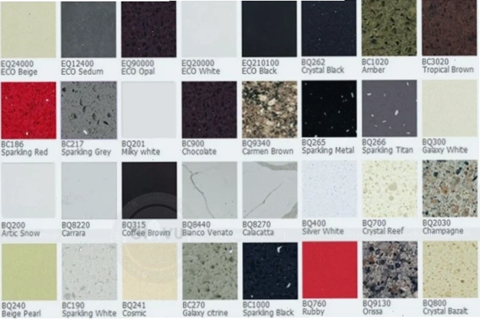 Bảng màu đá vicostone