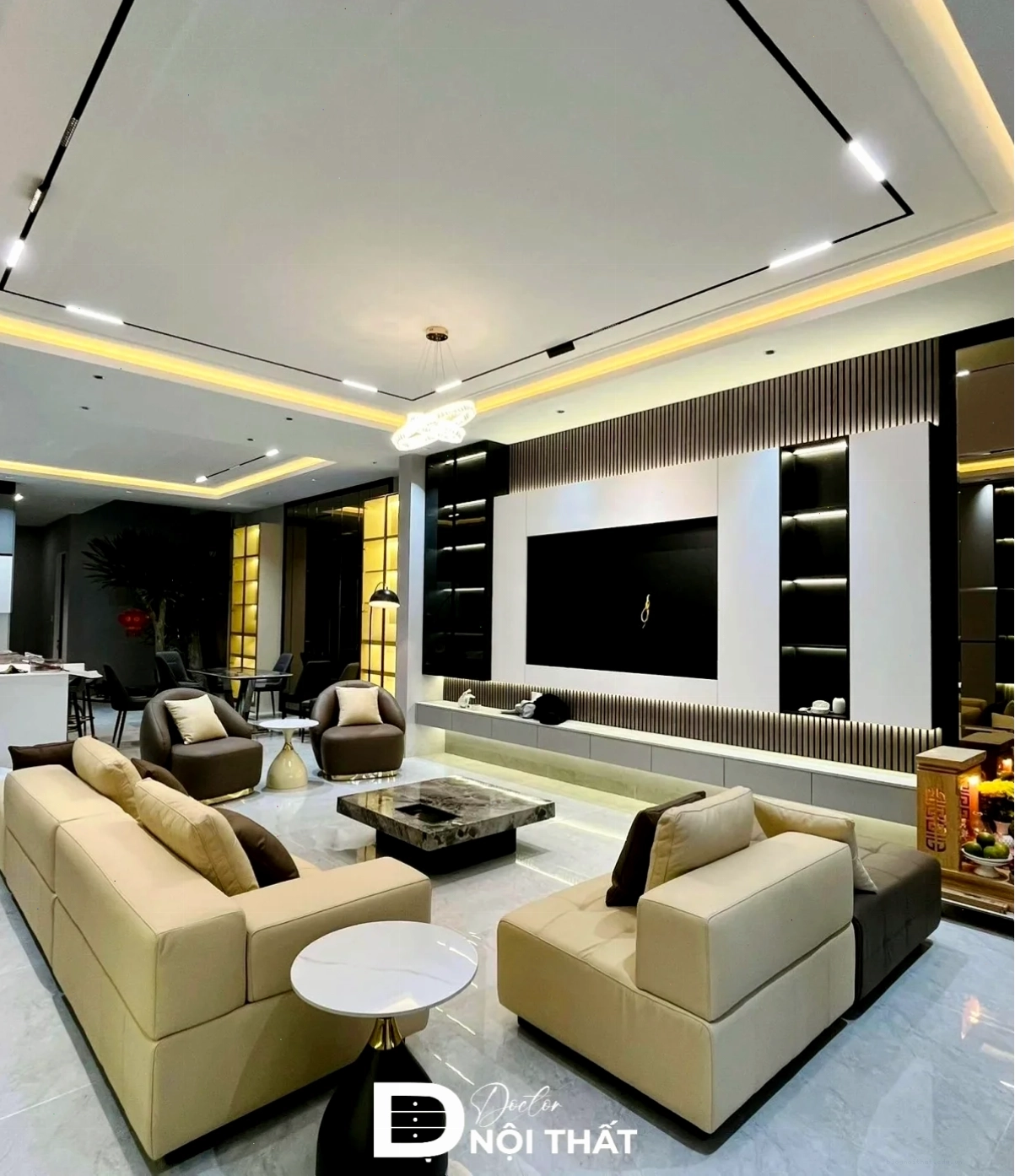 Bày trí nội thất phòng khách hợp lý