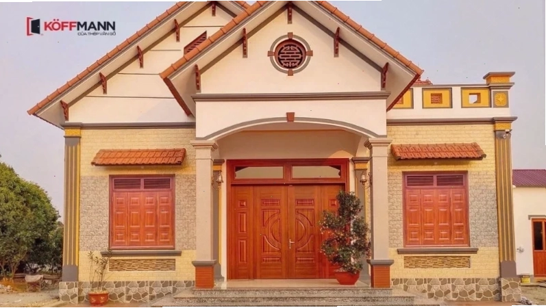 Bố trí cửa chính hợp phong thủy