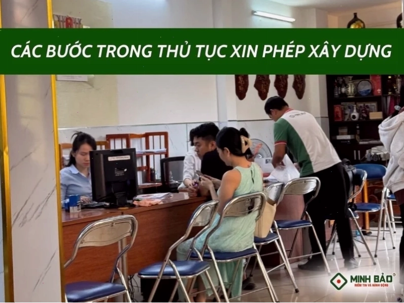 Các bước trong thủ tục xin phép xây dựng nhà ở