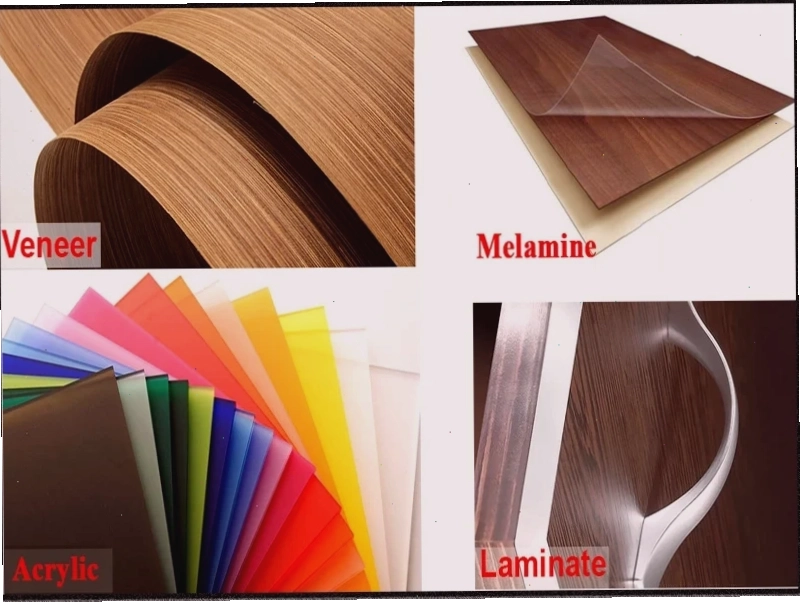Các loại lớp phủ bề mặt gỗ MDF phổ biến hiện nay