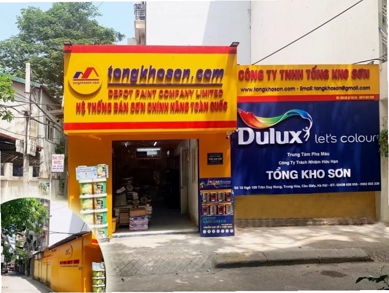 Chọn vật liệu nội thất phù hợp tại cửa hàng sơn tường