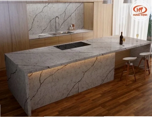 Cơ năng lý tính của đá Vicostone là lựa chọn hoàn hảo để ốp bếp