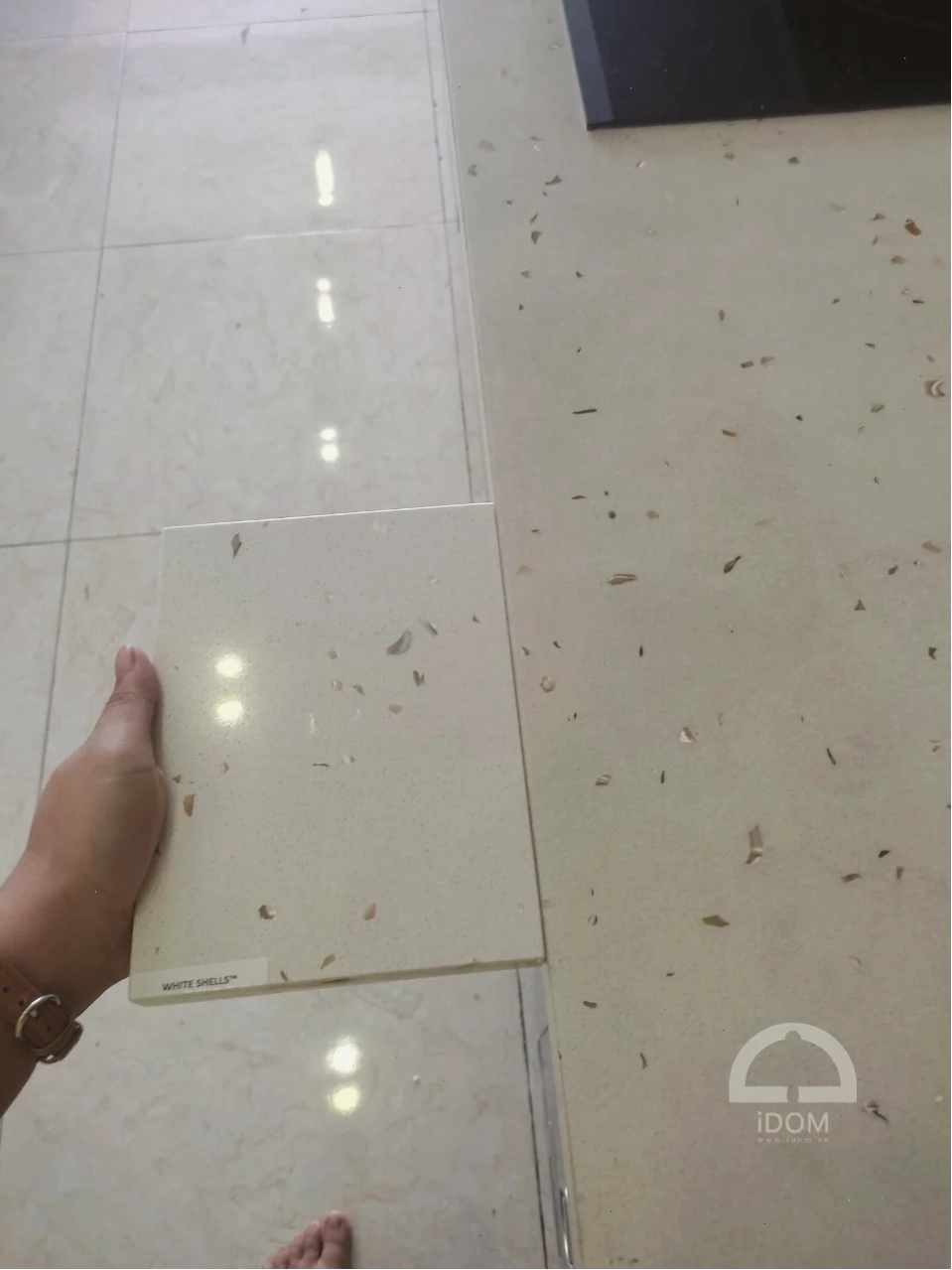Đá Vicostone sử dụng làm mặt bàn bếp sau một thời gian bị xuống màu