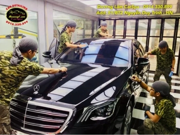 Dịch vụ dọn nội thất ô tô - Dương Lâm