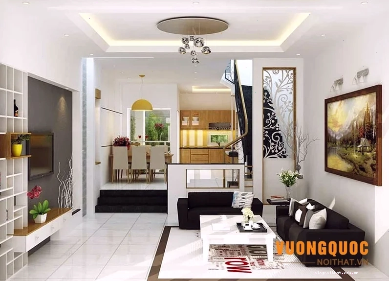 Diện tích không gian phòng khách quá nhỏ gây cảm giác tù túng