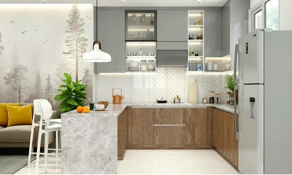Diện tích phòng bếp bao nhiêu m2 là hợp lý? Xem mẫu bếp chuẩn 5