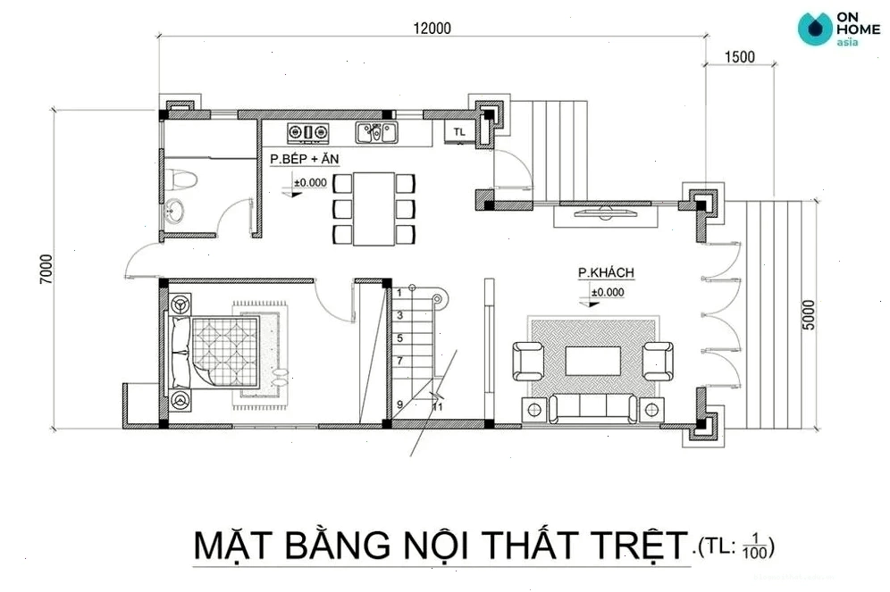 Hóa giải lỗi phong thủy ngoại cảnh như nhà ngã ba
