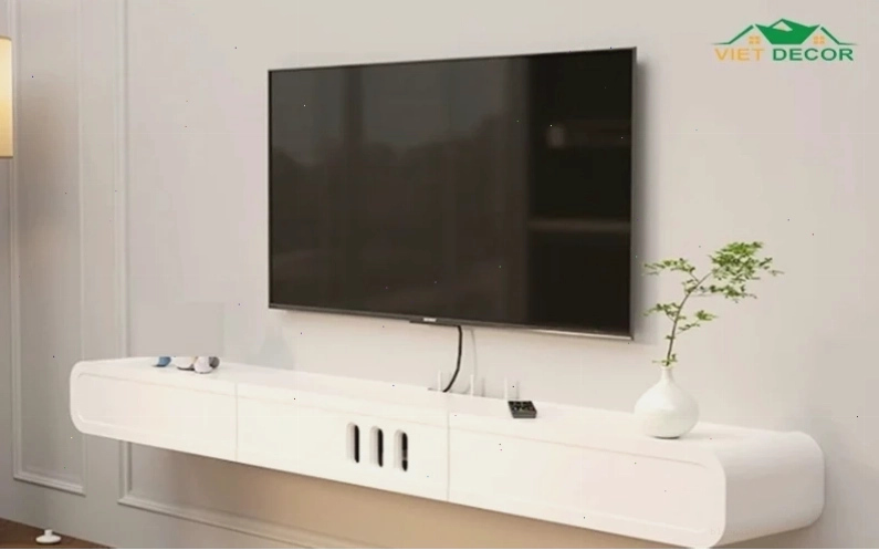 Kích thước kệ tivi treo tường cho tivi 43 - 55 inch