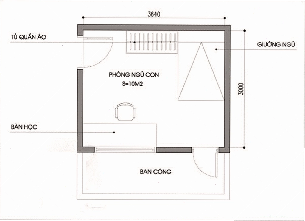 Kích thước phòng ngủ theo phong thủy và các thông số cần biết