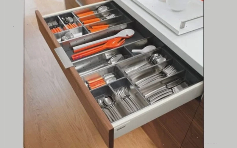 Kích thước phụ kiện bếp cho khay chia thìa dĩa