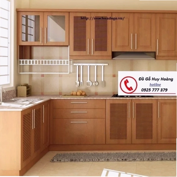 kích thước sửa đồ gỗ nhỏ và tầm quan trọng của việc sửa chữa tủ bếp tại nhà TPHCM