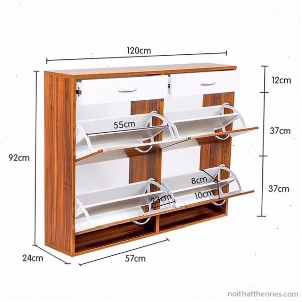 kích thước tủ giày thông minh