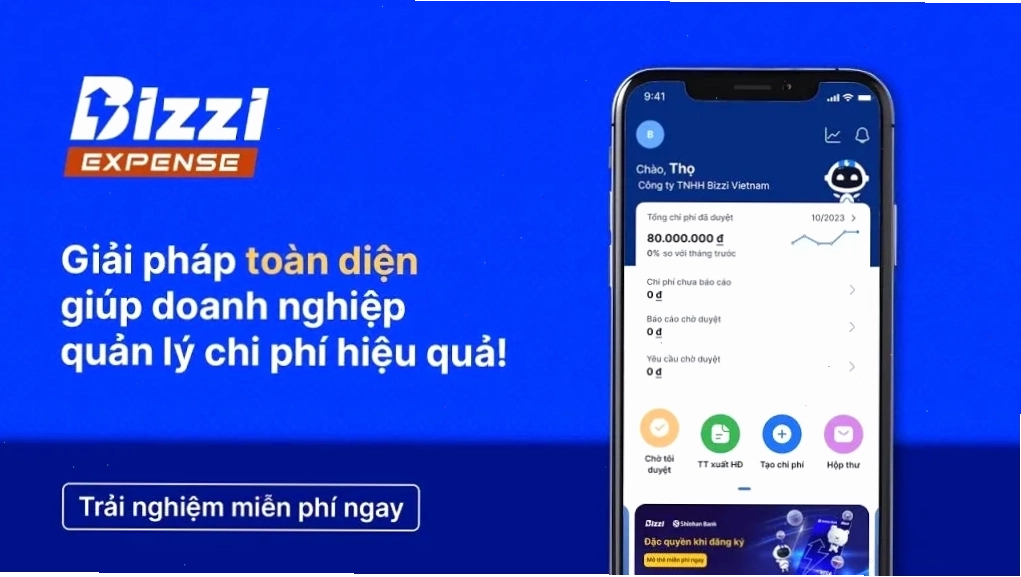 kiem soat chi phi bizzi expense