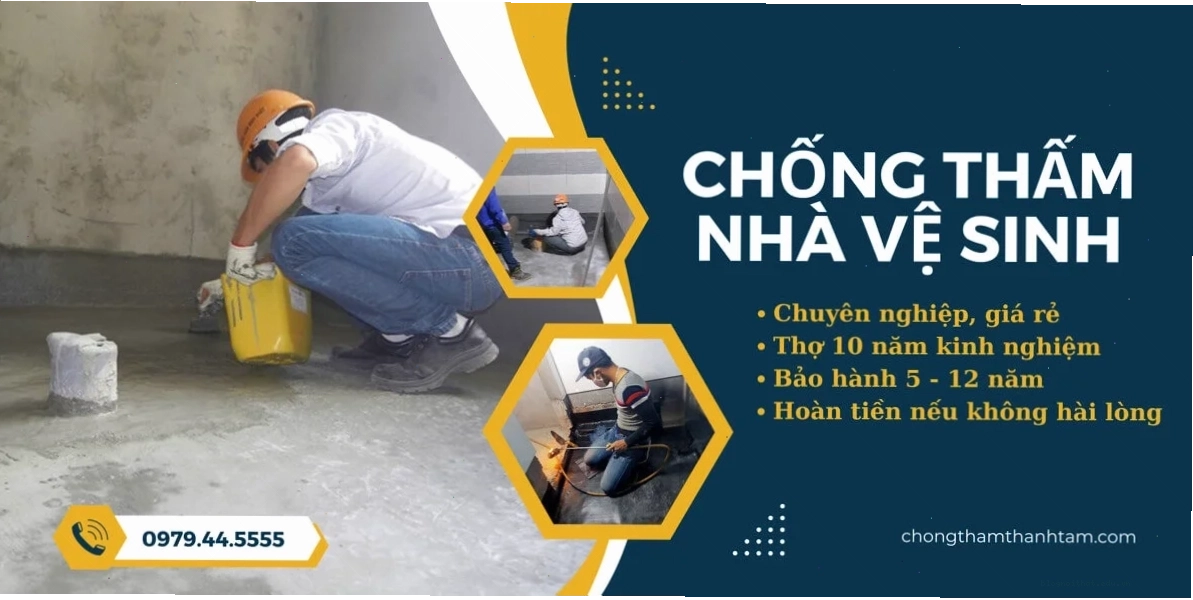 Kỹ thuật chống thấm nhà vệ sinh bằng vật liệu Sika