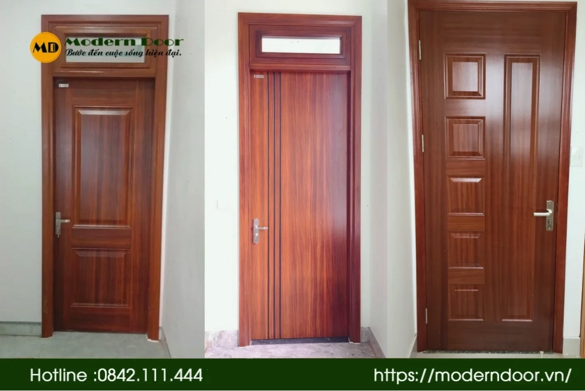 Mẫu cửa thông phòng có kích thước chuẩn phong thủy