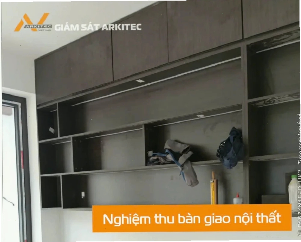 Nghiệm thu bàn giao nội thất