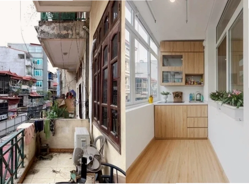 Ngôi nhà xuống cấp cần cải tạo