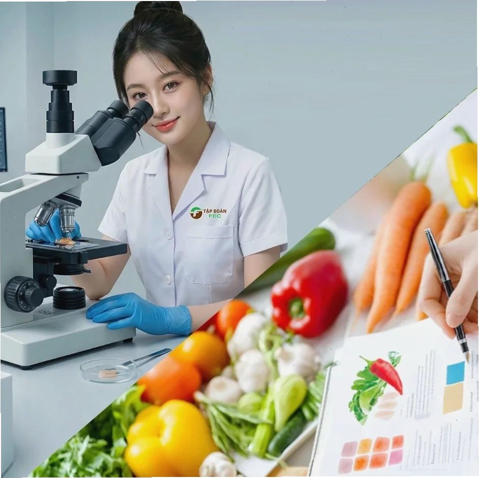 Phân tích mẫu thực phẩm đảm bảo an toàn vệ sinh