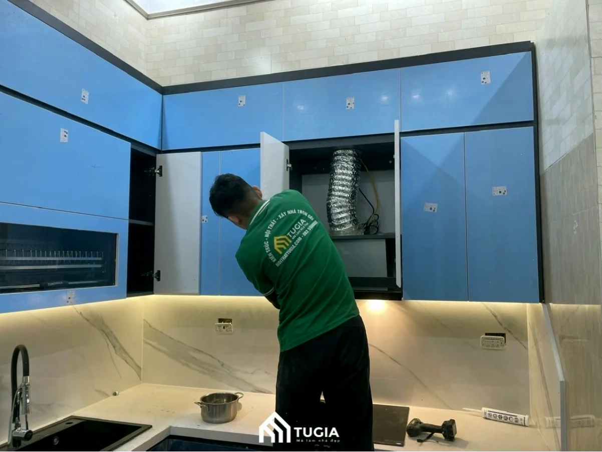 Quá trình lắp đặt, thi công hoàn thiện nội thất kéo dài 2 - 4 tuần