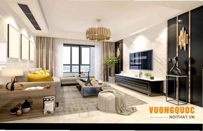 Sàn nhà quá nhiều vết lồi lõm trong phòng khách