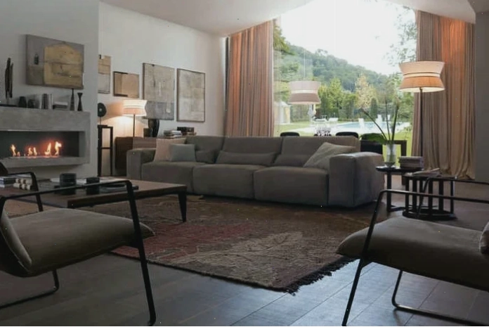 Sofa ba có nhiều kích thước đa dạng cho mọi người lựa chọn
