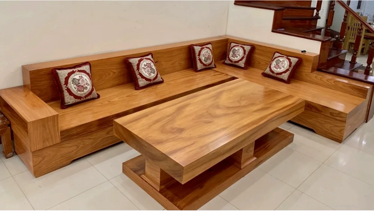 Sofa Gỗ Gõ