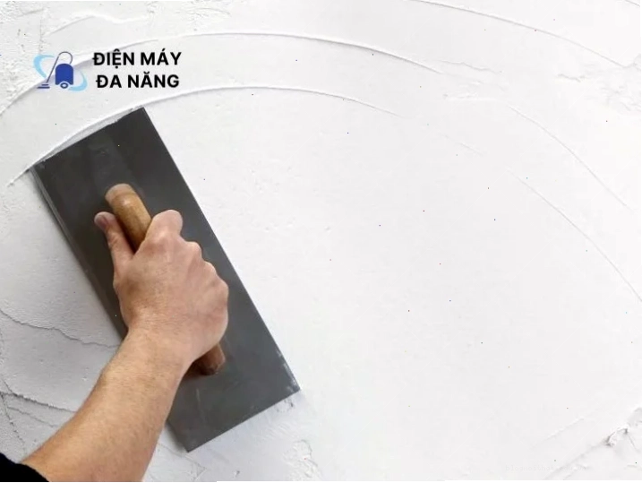 Sơn bả tường đều mịn