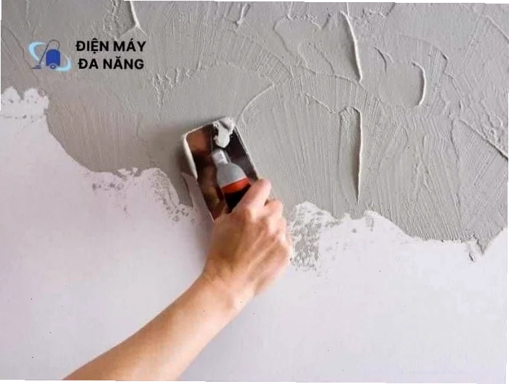 Tạo độ mịn cho tường