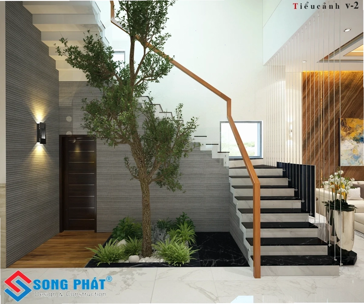 Thiết kế cầu thang ziczac độc đáo