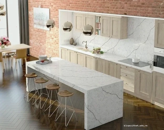 Thiết kế đảo bếp cho căn bếp chung cư