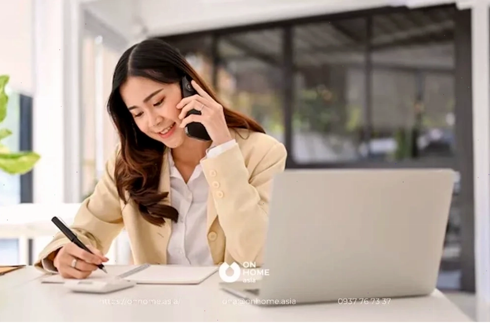 Tiếp nhận thông tin khách hàng trong quy trình cách thi công nội thất