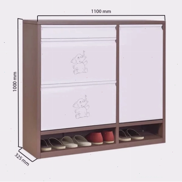 Tổng quan về kích thước tủ giày