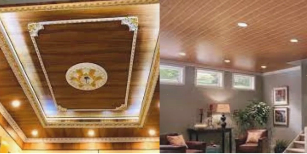Trần nhựa giả gỗ với vẻ đẹp tự nhiên và nhiều ưu điểm