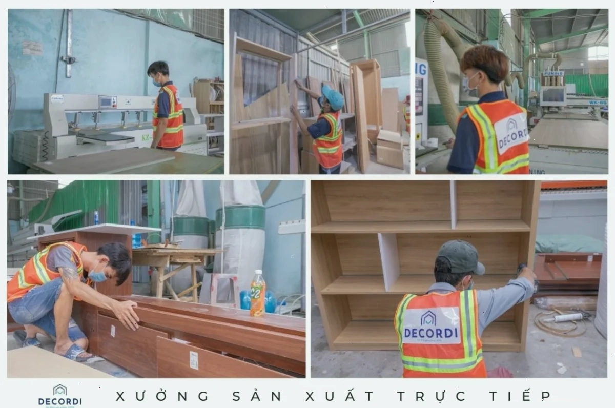 Xưởng sản xuất nội thất Decordi