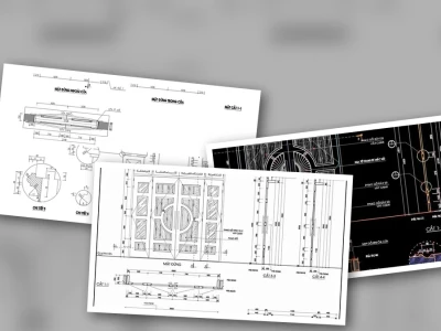 Bản Vẽ Cửa Chính: Bí Mật Thiết Kế Chuẩn Phong Thủy Bạn Chưa Biết