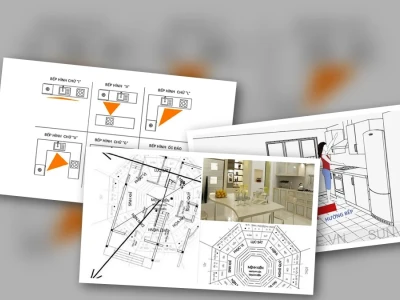 Bố Trí Hướng Bếp Chuẩn Phong Thủy, Cải Lợi Vượng Khí Cho Gia Đình