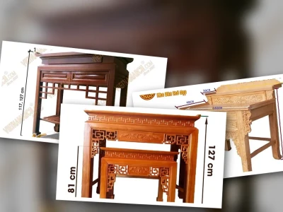Kích Thước Bàn Thờ Chuẩn Phong Thủy Mang Lại Tài Lộc