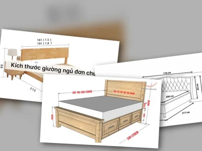 Kích Thước Giường Ngủ Chuẩn Theo Tiêu Chuẩn Mới Nhất 2026
