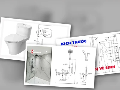 Kích Thước Thiết Bị Vệ Sinh Chuẩn: Giải Mã Sự Thật Đằng Sau Những Con Số