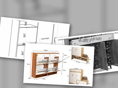 Quy Chuẩn Tủ Giày Tiết Lộ Sự Thật: Kích Thước Nào Mới Chuẩn?