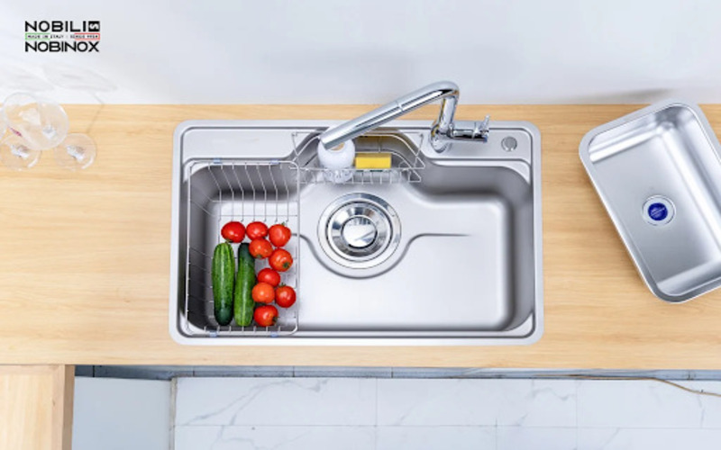 Chậu rửa bát tầm trung