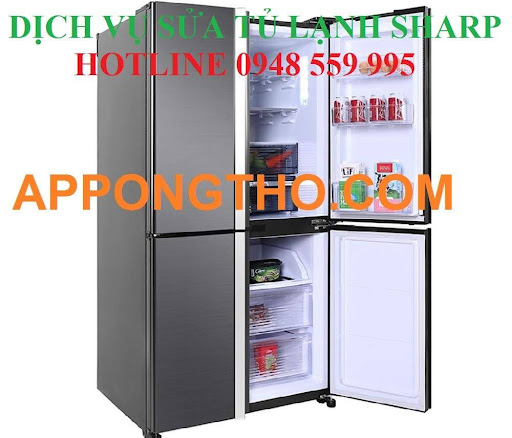 Sửa tủ lạnh Sharp bị nháy đèn