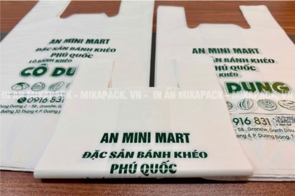 Túi xốp kèm logo